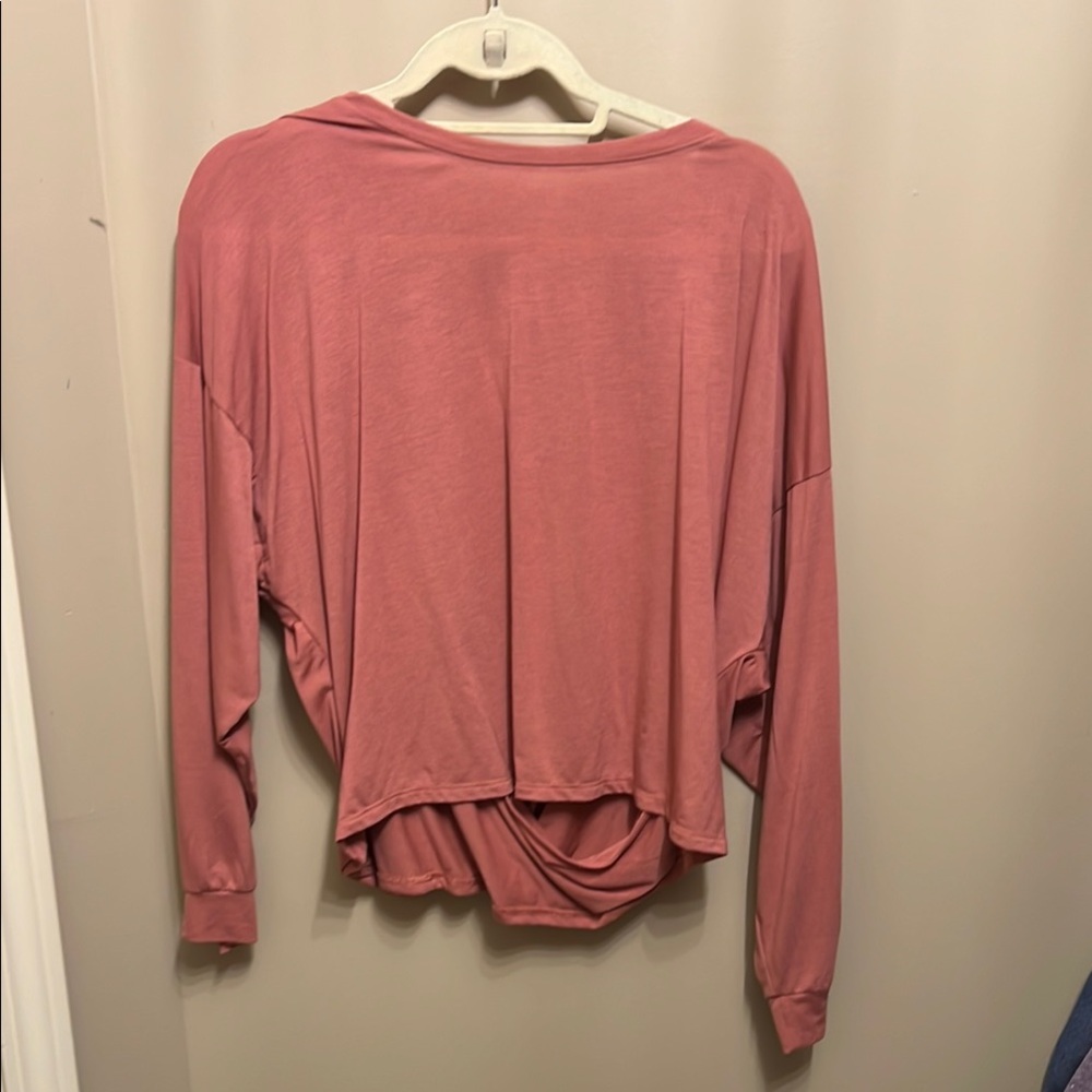 Old Navy Acive Women's Pink Long Sleeve Top